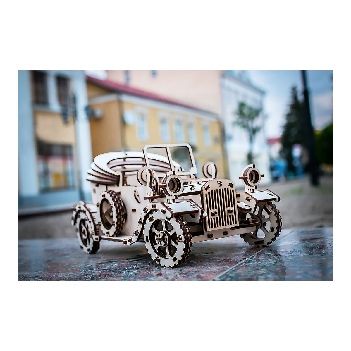 3D-Holzpuzzle Oldtimer