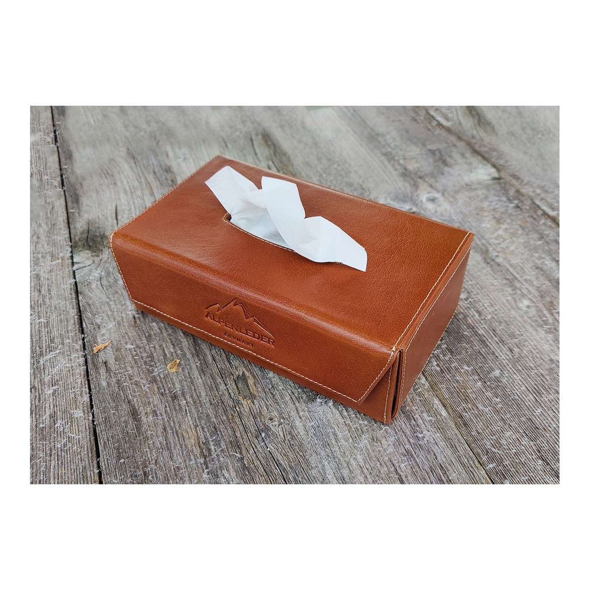 Tücherbox Cognac Tücherbox Cognac