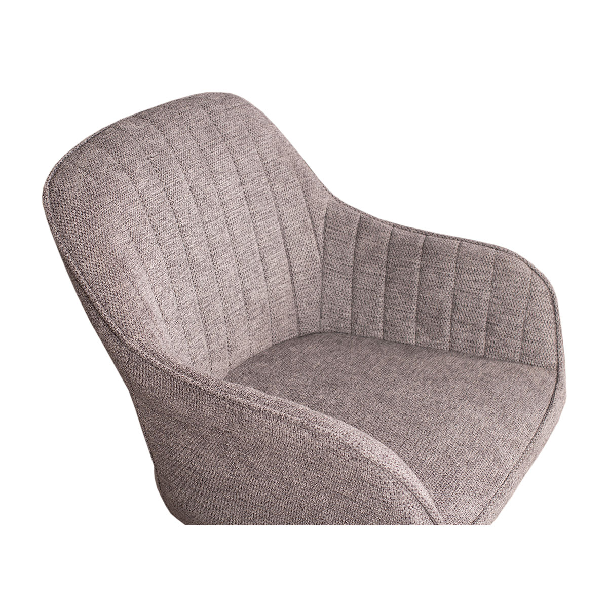 Indoormöbelset Diningsessel Matera mouse grey & Tisch Avola Gestell Cross