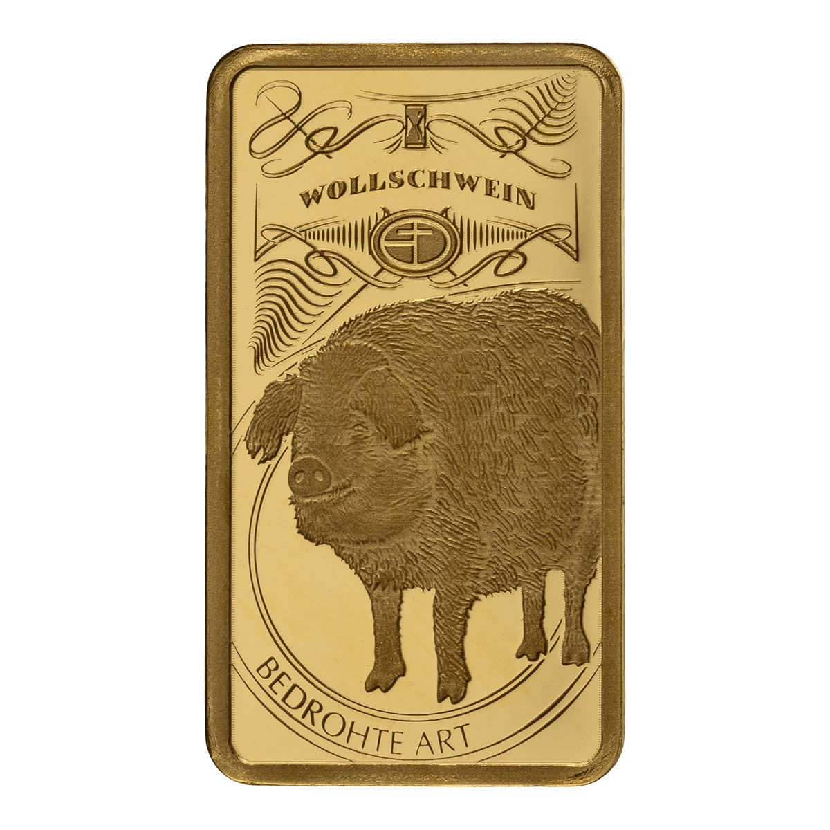 Goldbarren Bedrohte Tierarten