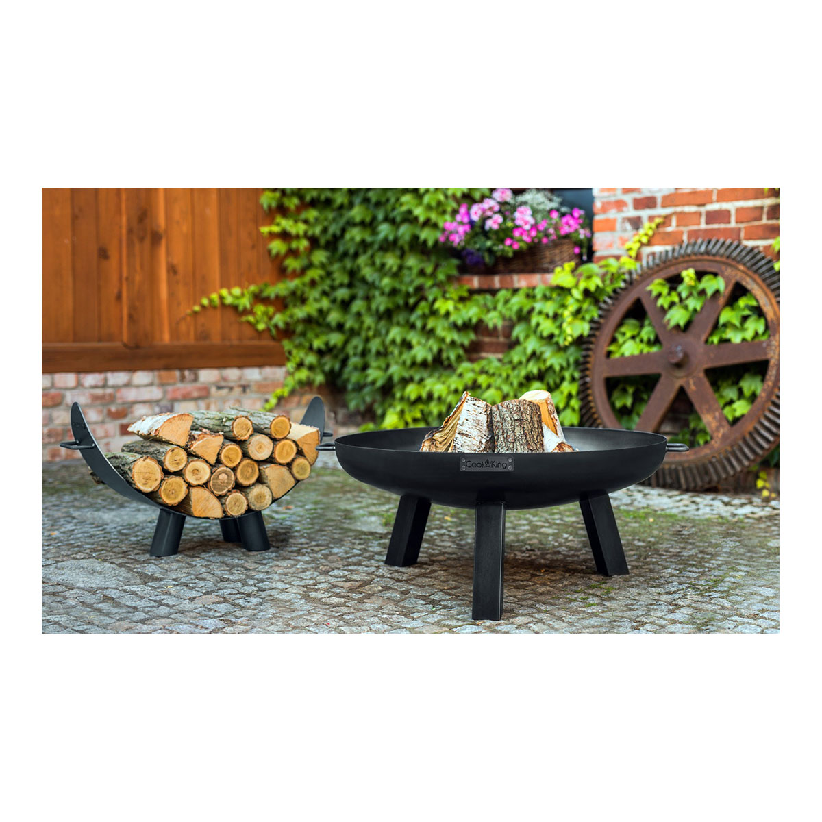 Kaminholzregal Colorado - 70 cm