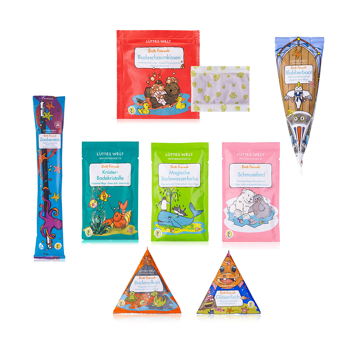 Pflege-Set für Kinder - Lüttes Welt