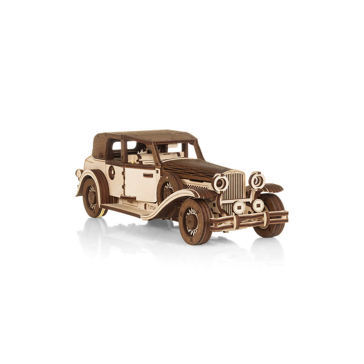 3D-Holzpuzzle, Wind Up Car Ferdinand
