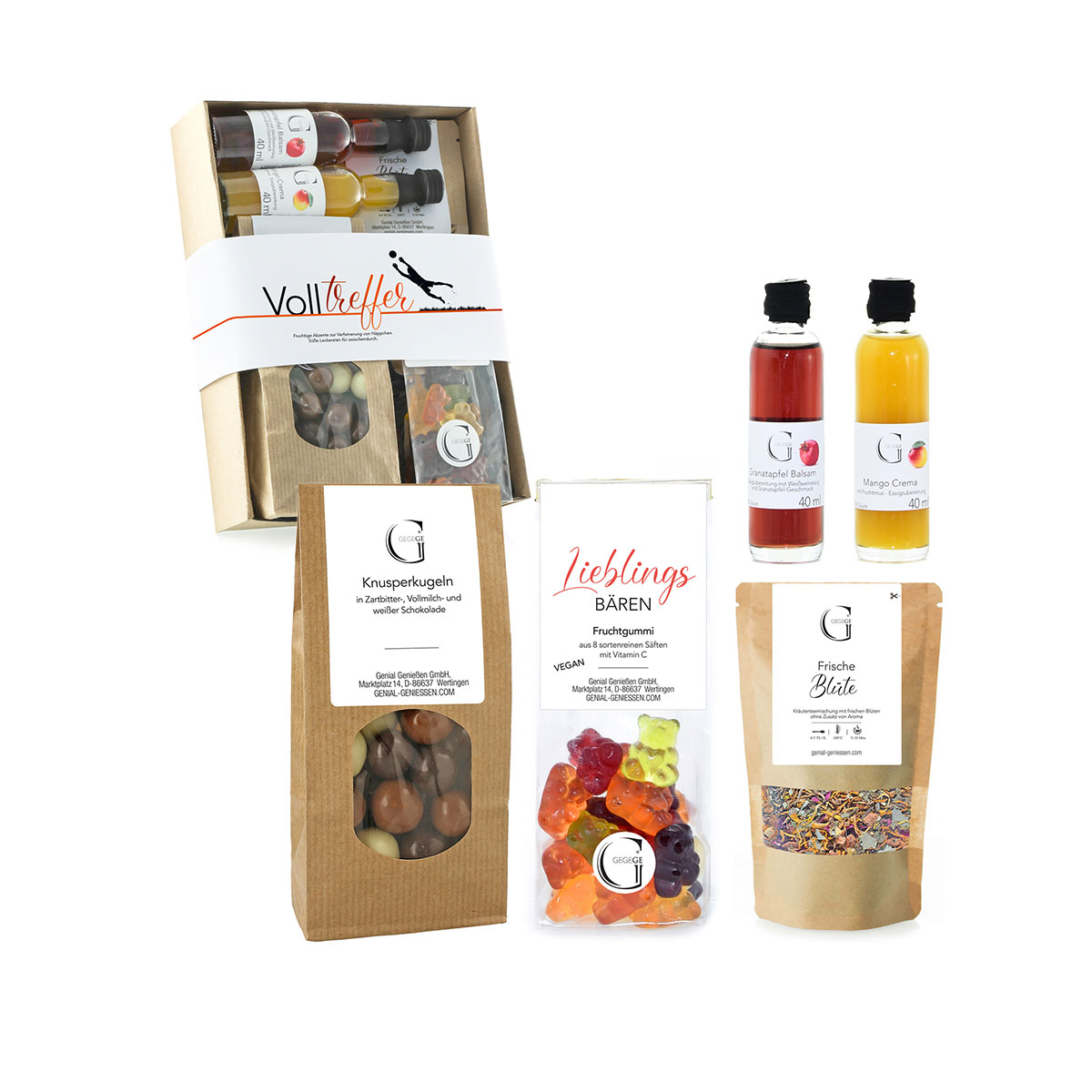 Geschenk-Set Volltreffer