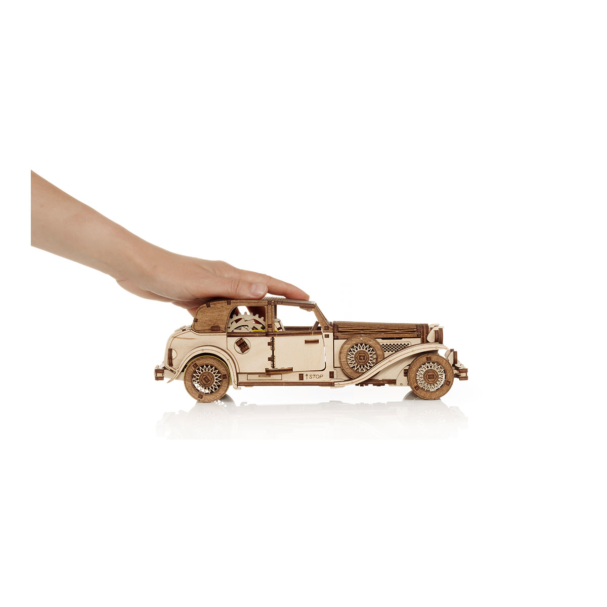 3D-Holzpuzzle, Wind Up Car Ferdinand