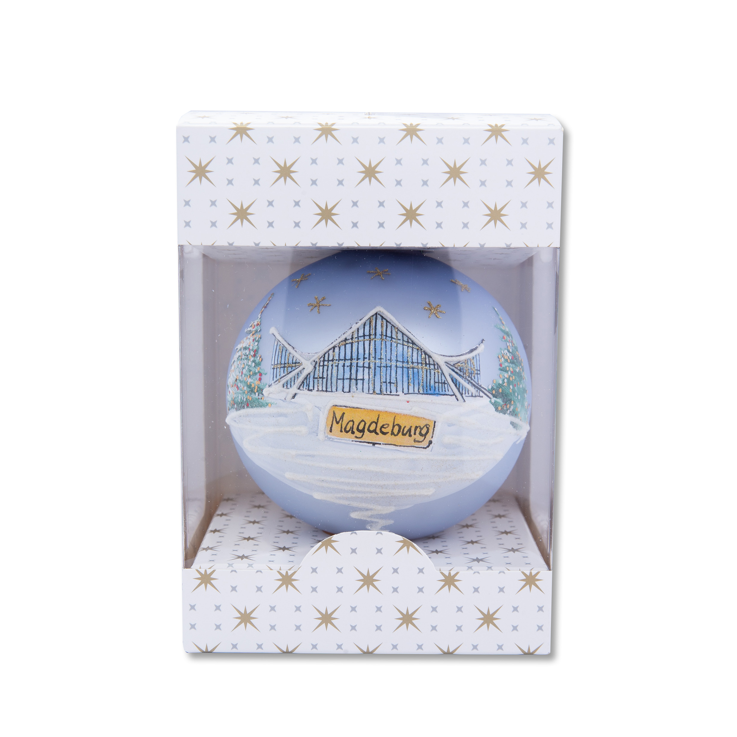 Weihnachtskugel Magdeburg Hyparschale