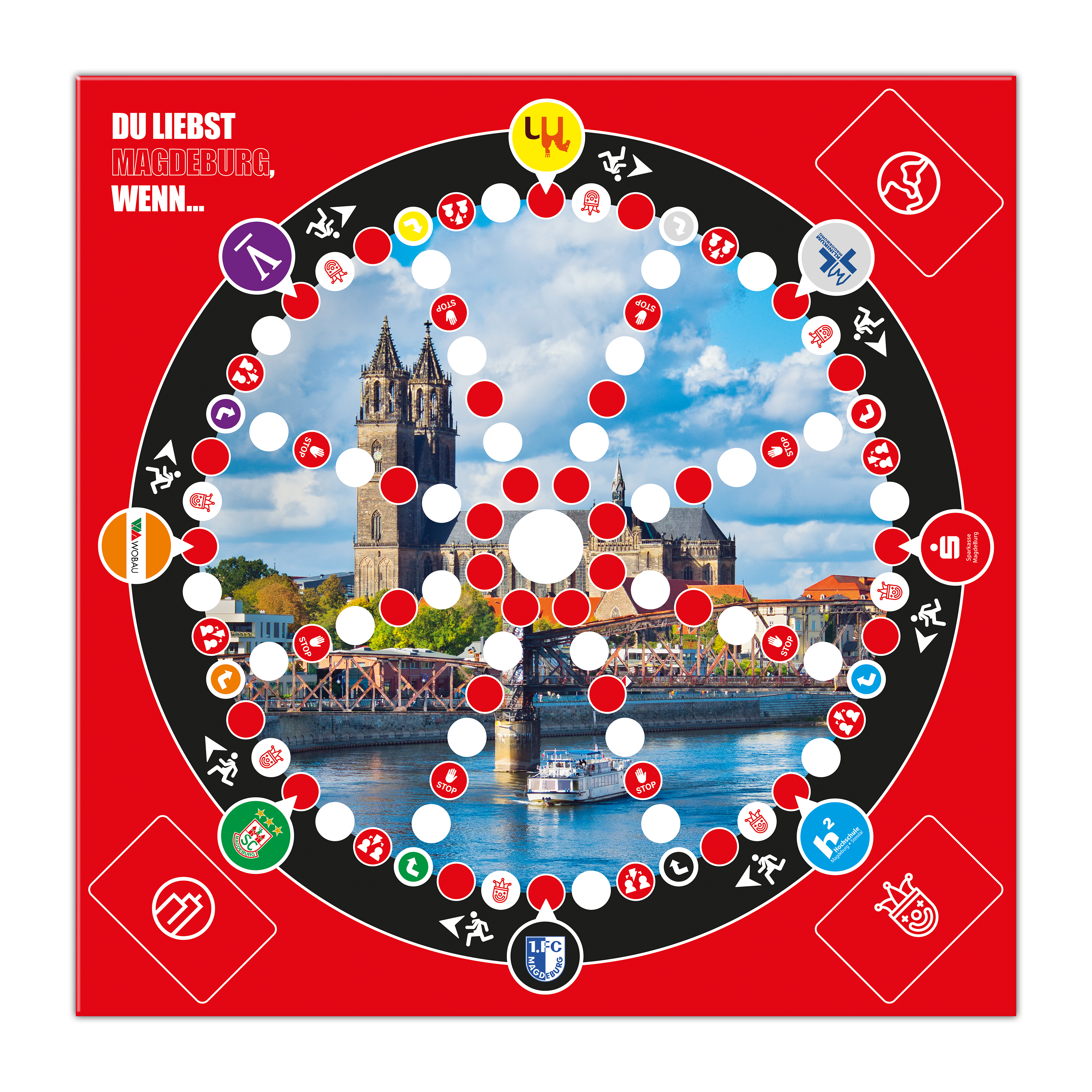 Du liebst Magdeburg - Brettspiel