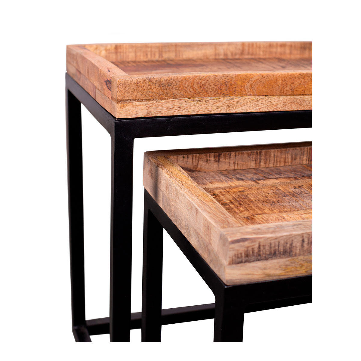 Couchtisch 2er Set Lecce Mango natur
