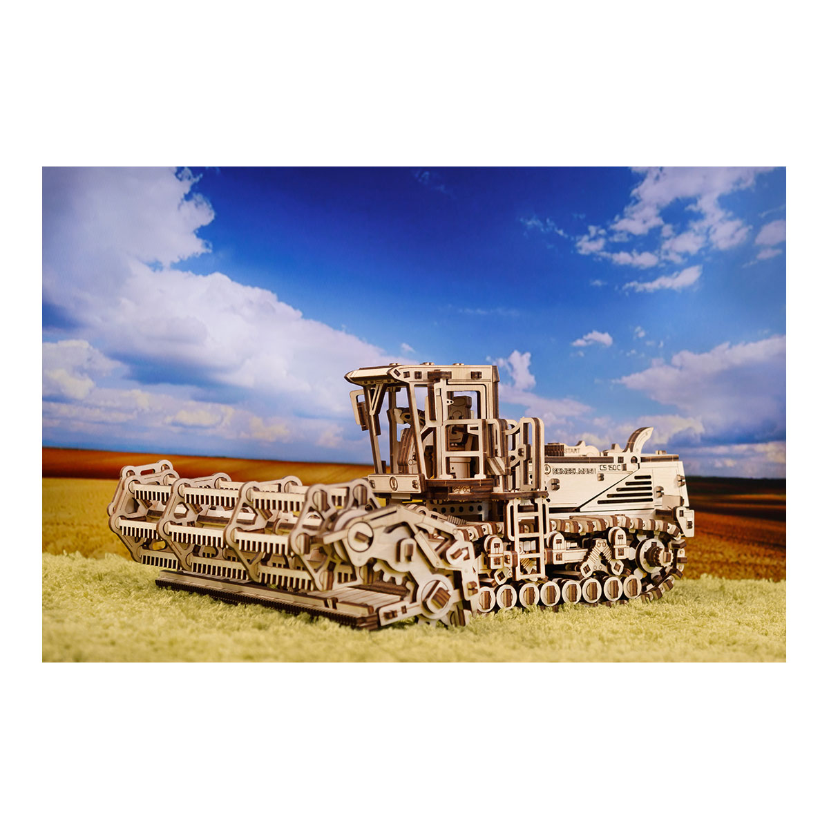 3D-Holzpuzzle, Mähdrescher