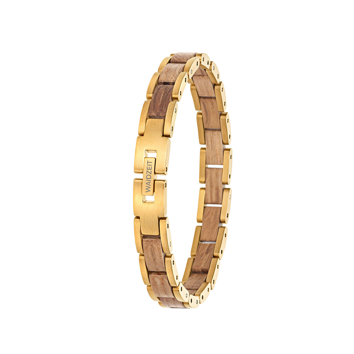 Set: Damenuhr Weinprinzessin Noir + Elementararmband Damen Barrique Gold