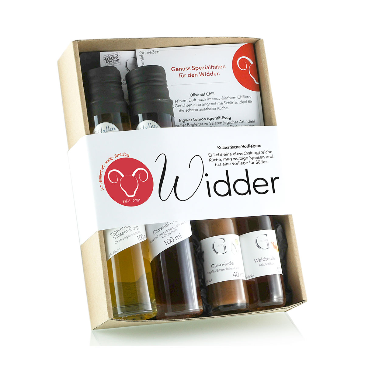 Geschenk-Set Sternzeichen Widder