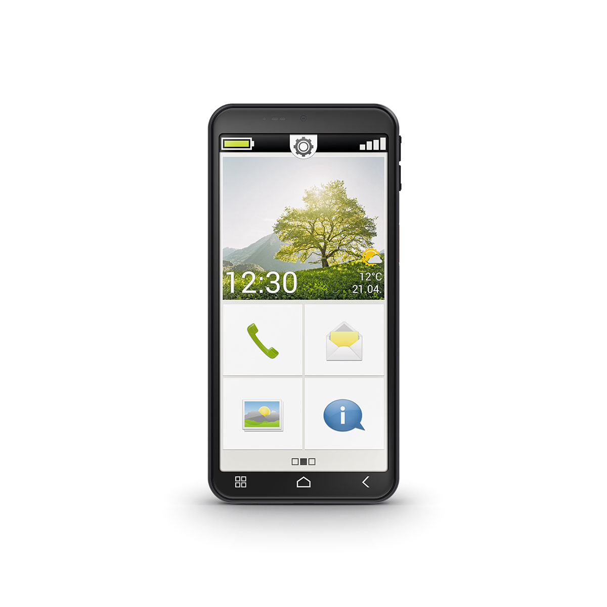 Smartphone E7 Lite inkl. Bookcover