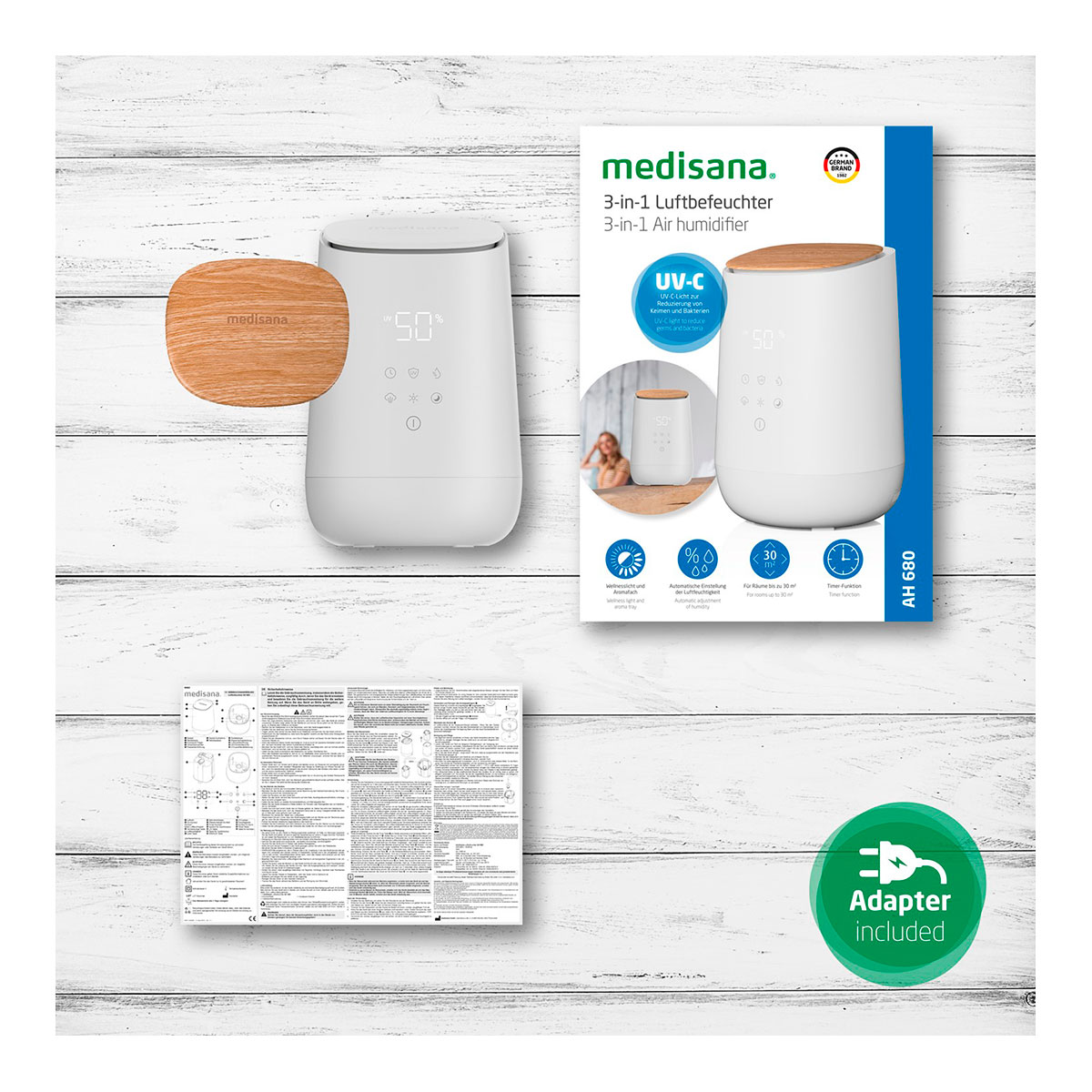 3-in-1 Luftbefeuchter