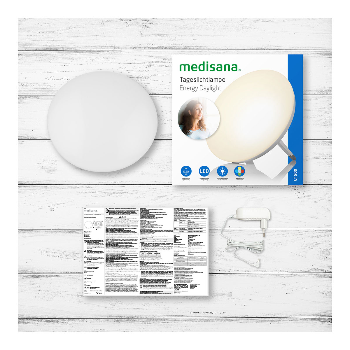 Tageslichtlampe mit Wellnesslicht