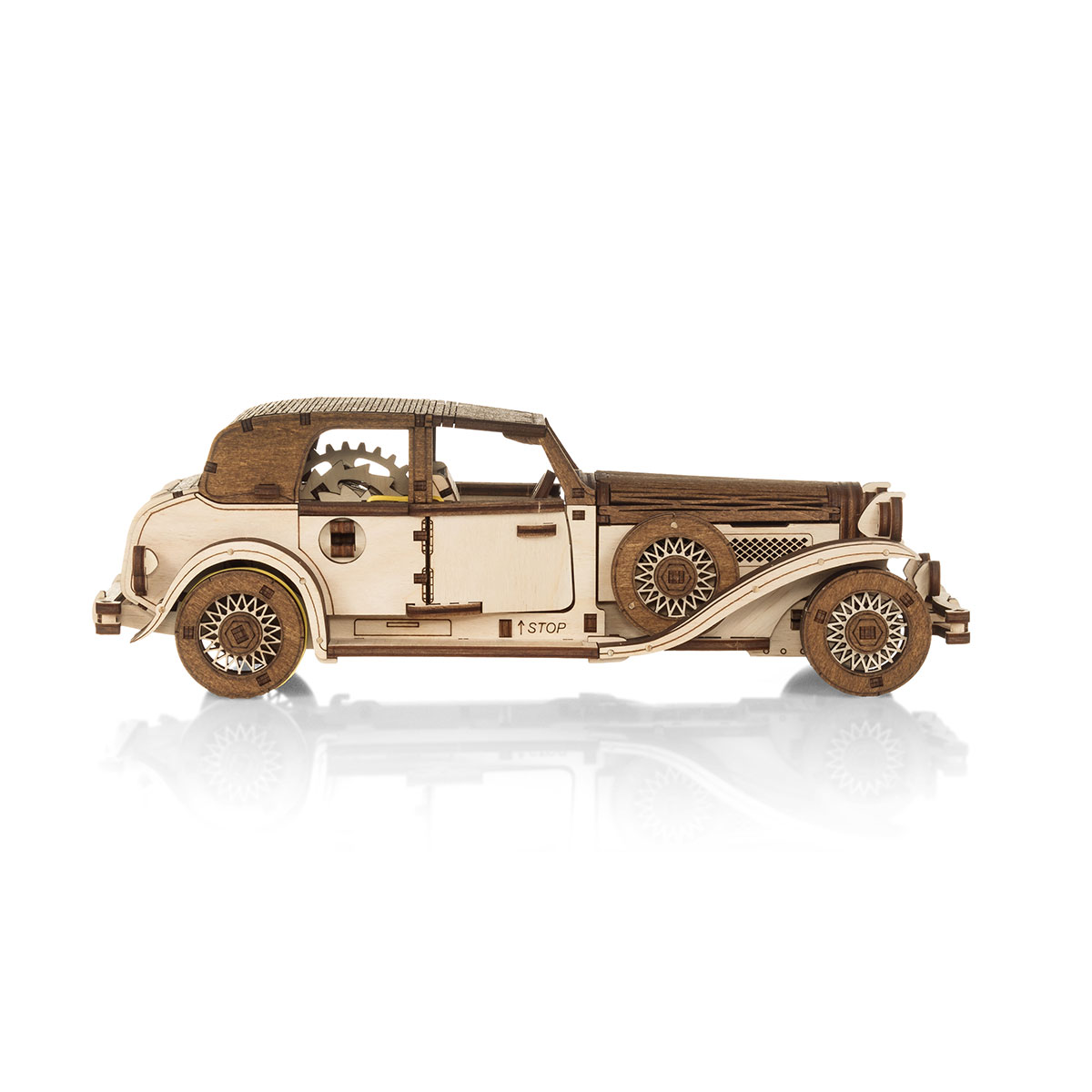 3D-Holzpuzzle, Wind Up Car Ferdinand