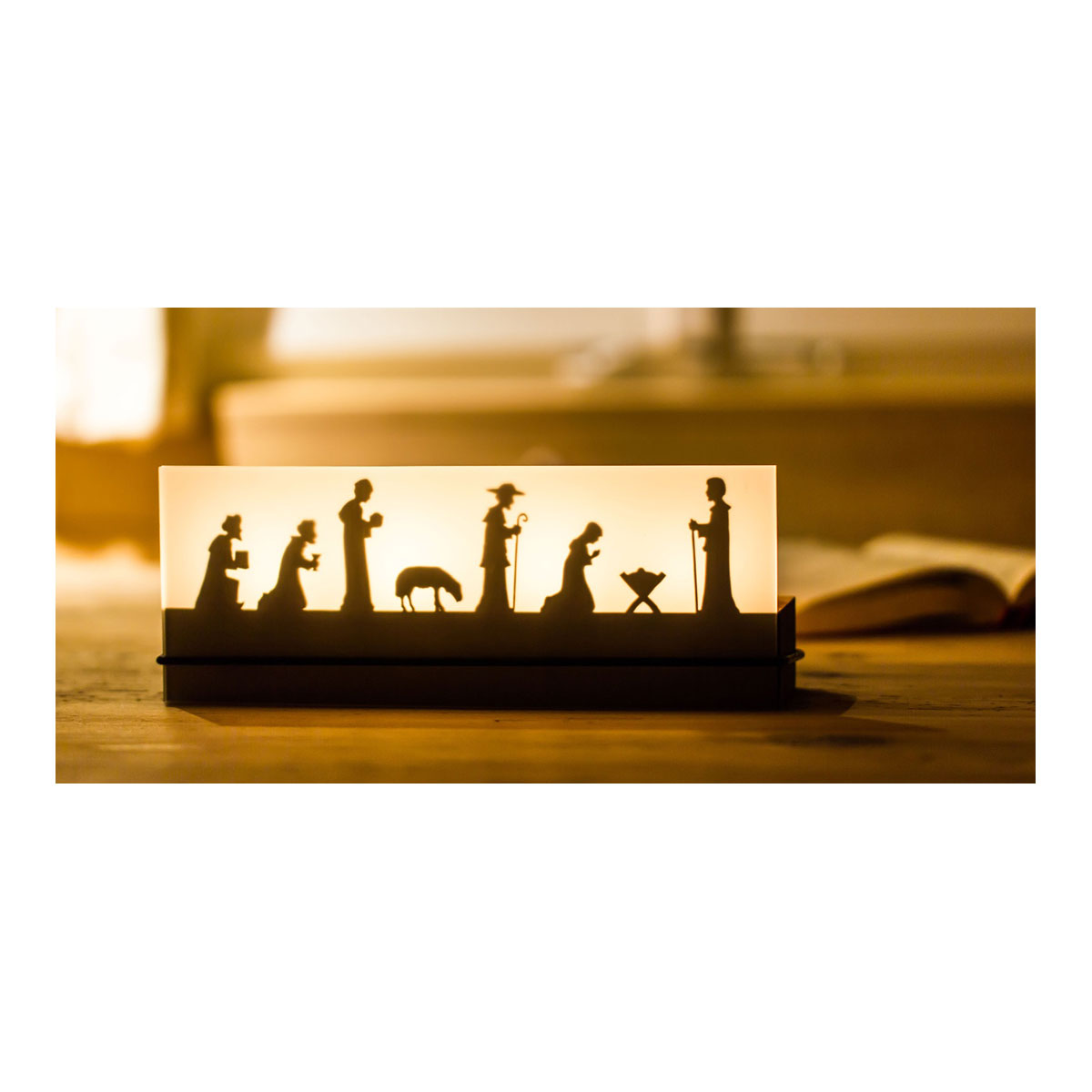 Teelichtleuchter Schattenspiel