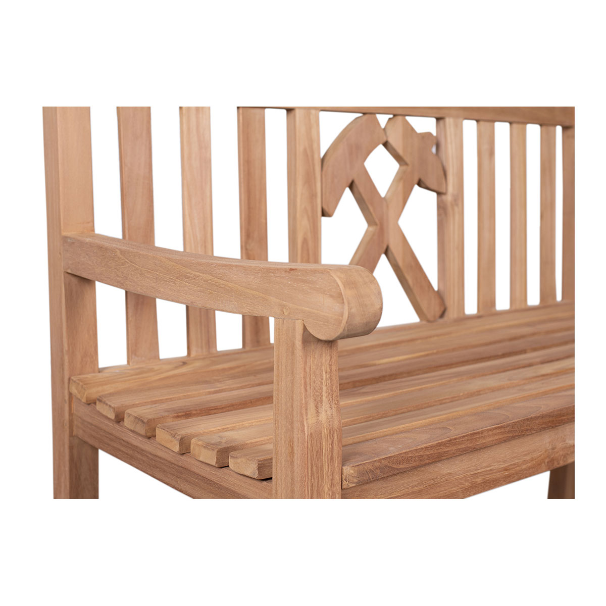 Teak-Gartenbank Hammer
