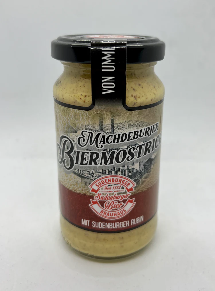 Machdeburjer Jenuss-Koffer m. Bratwurschttunke