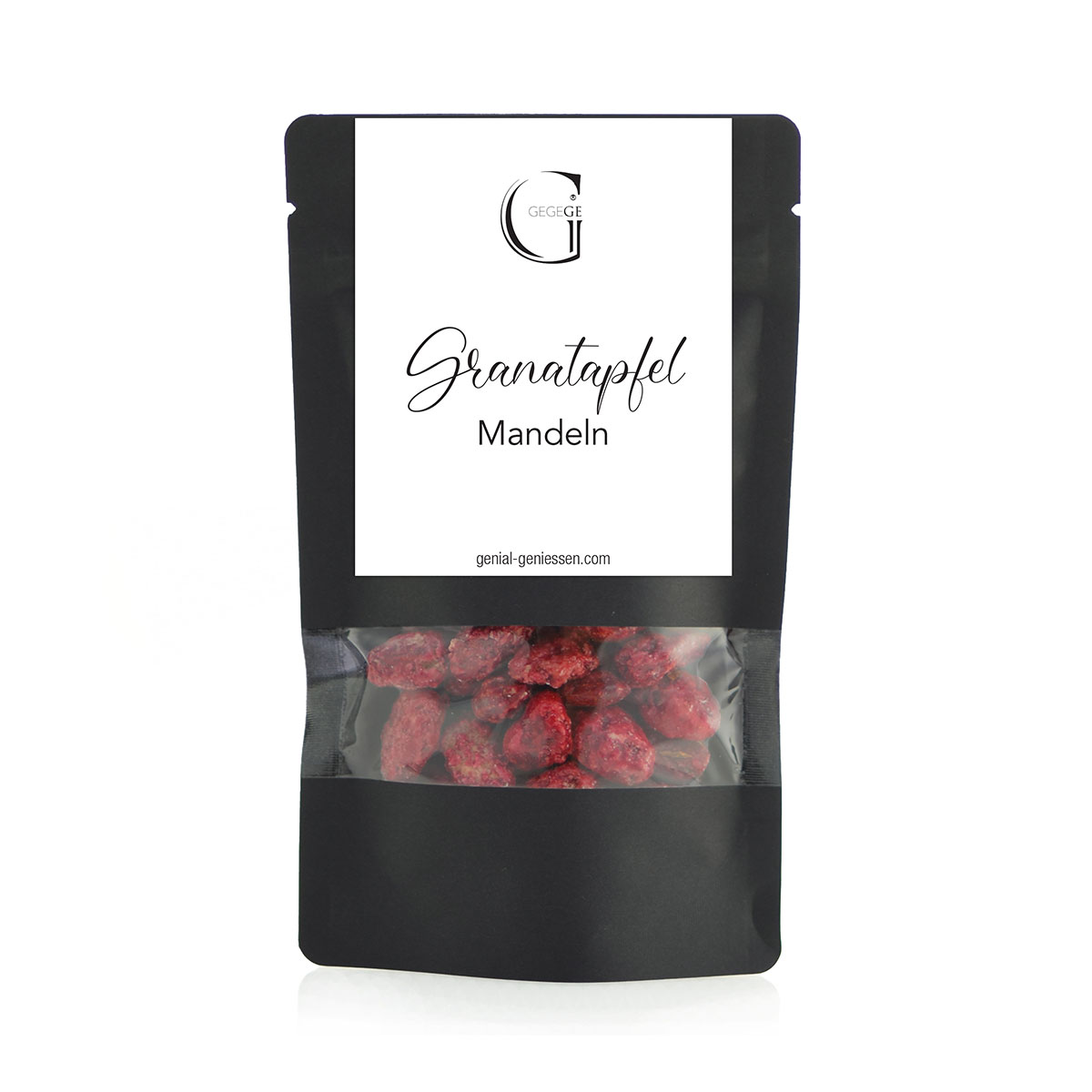 „Winterzauber Mandel-4er Set“ (Granatapfel, Kokos, Eierlikör, Salz-Karamell)