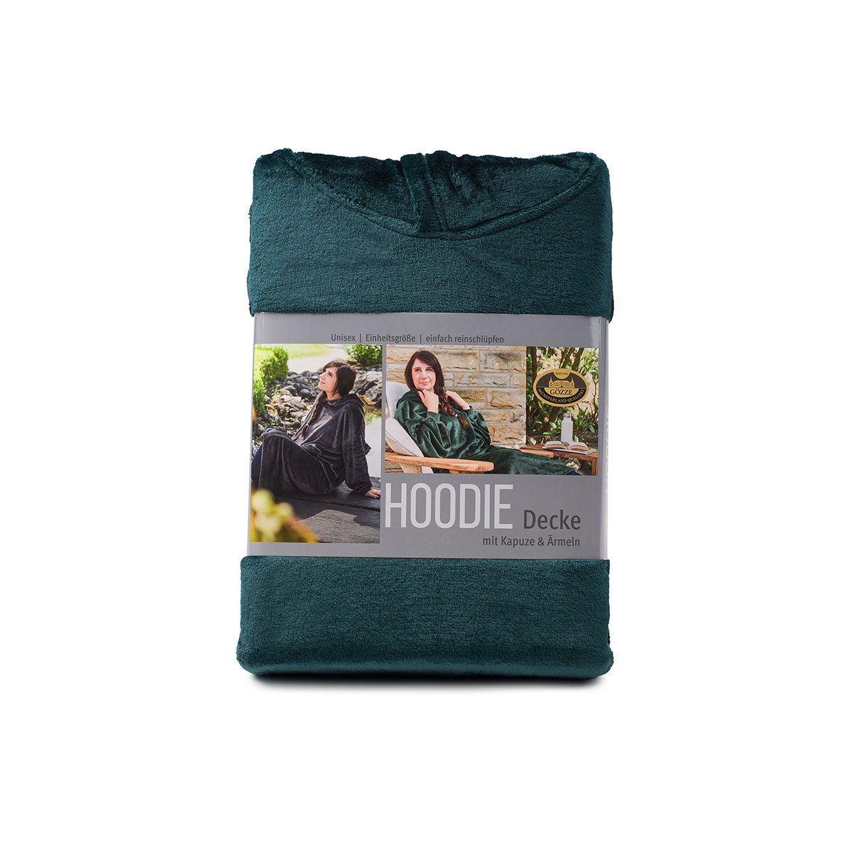 Hoodie Kuscheldecke