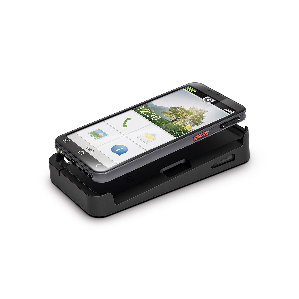 Smartphone E7 Lite inkl. Bookcover