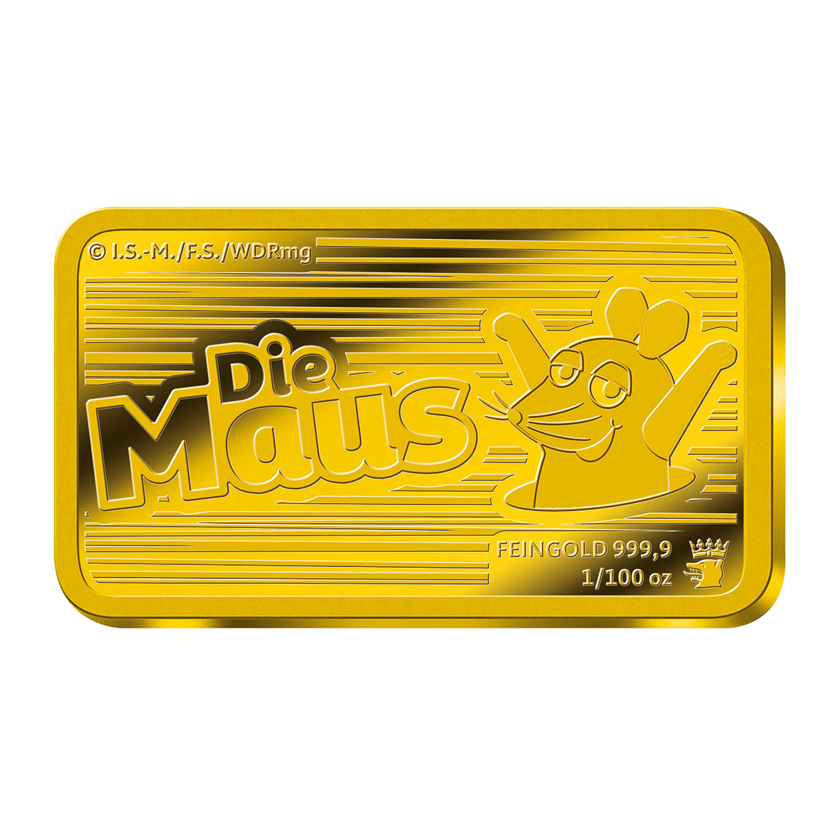 Goldbarren Die Maus