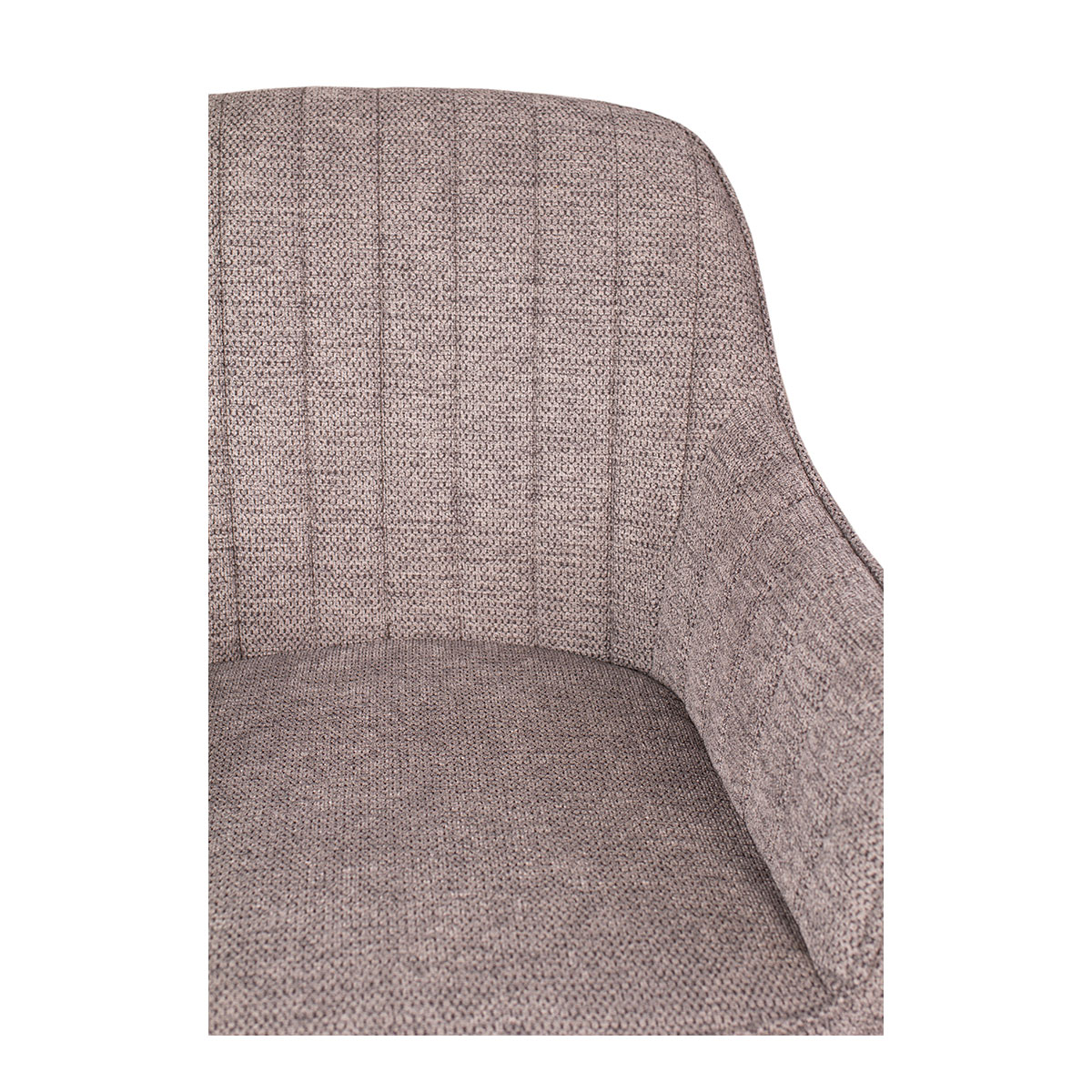 Indoormöbelset Diningsessel Matera mouse grey & Tisch Avola Gestell Cross