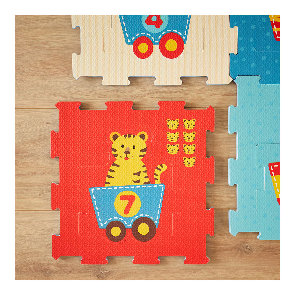 Puzzlematte Tier Motivzug 18 Teile