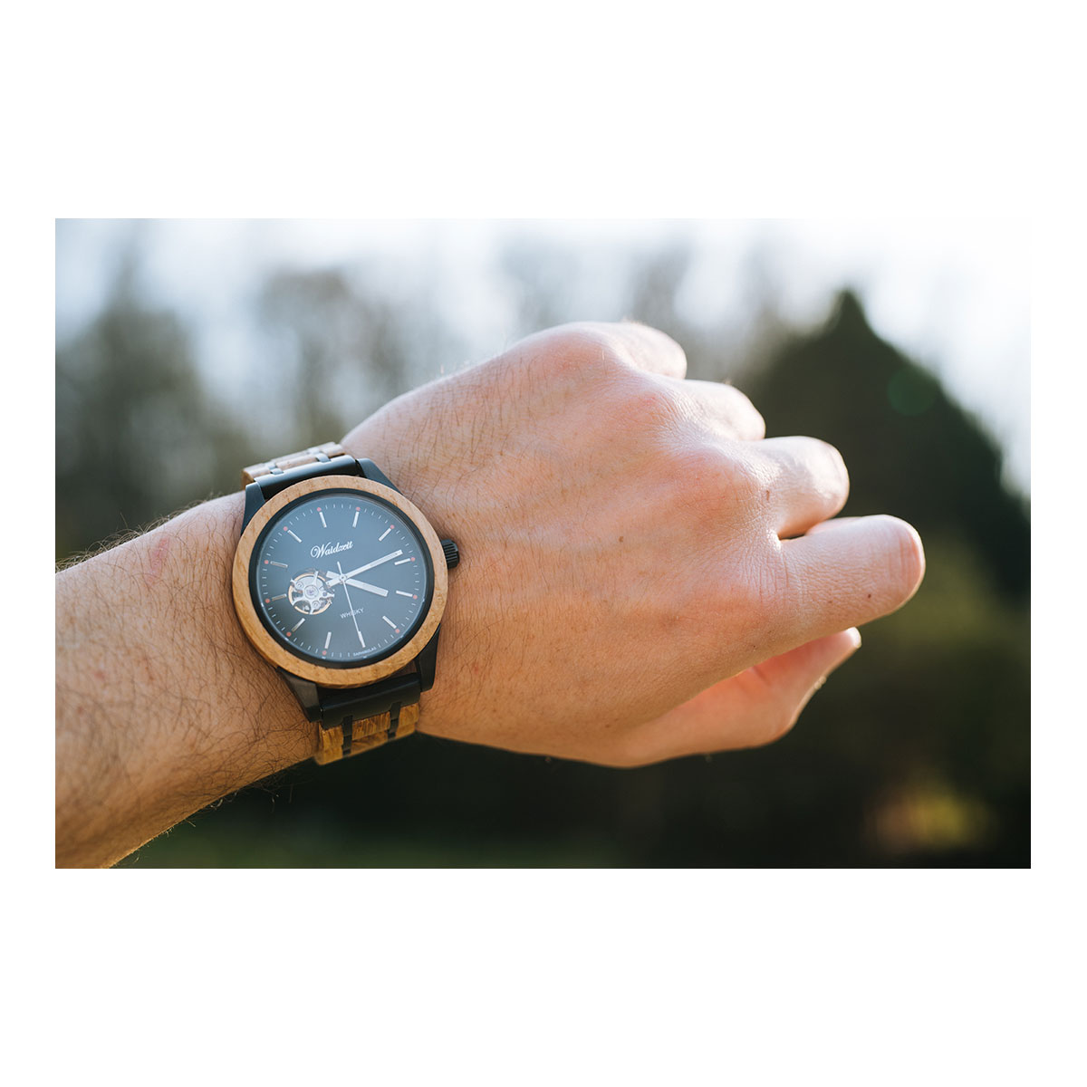Herrenuhr Automatik, skelettiert