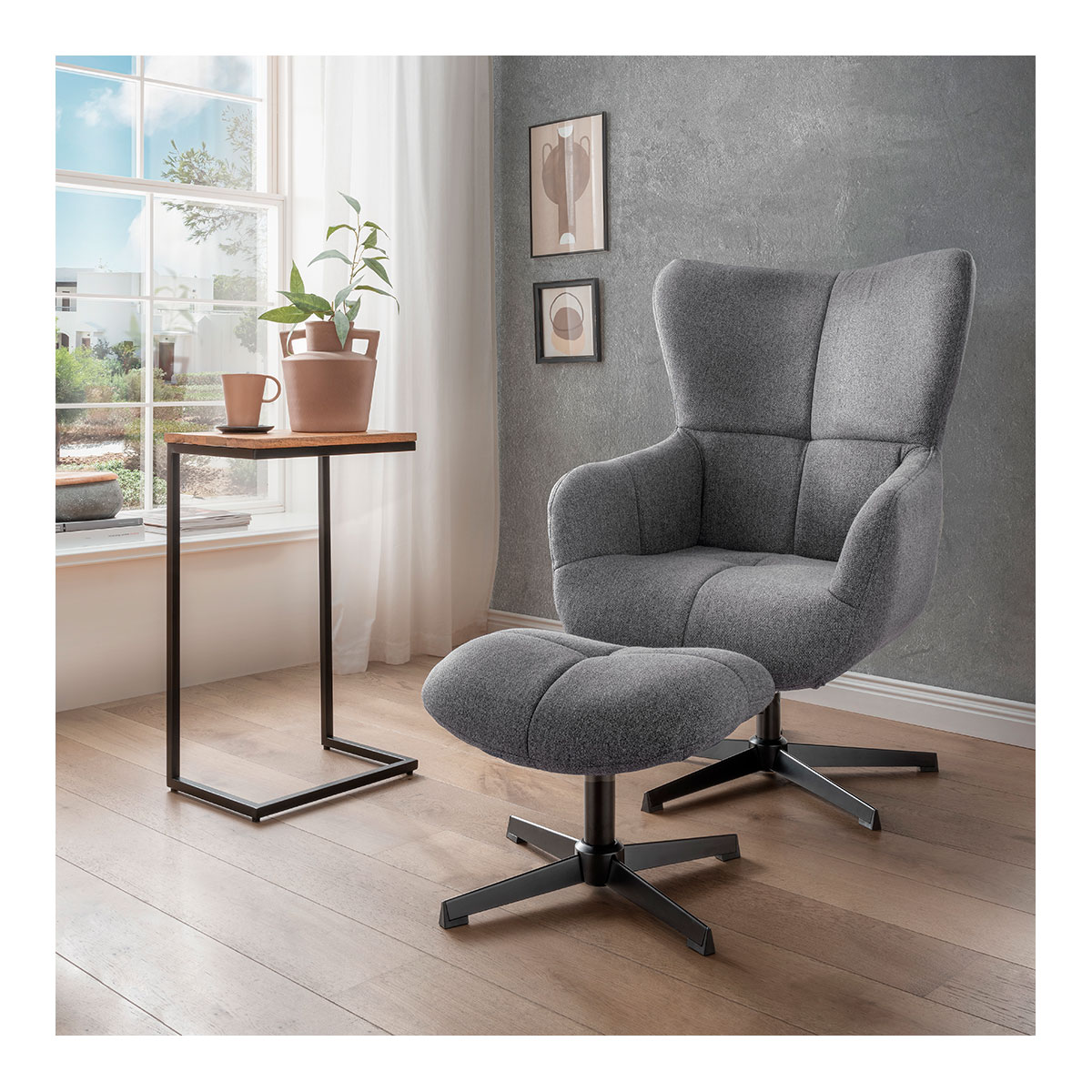 Beistelltisch Materos Mango 40x30x70 cm