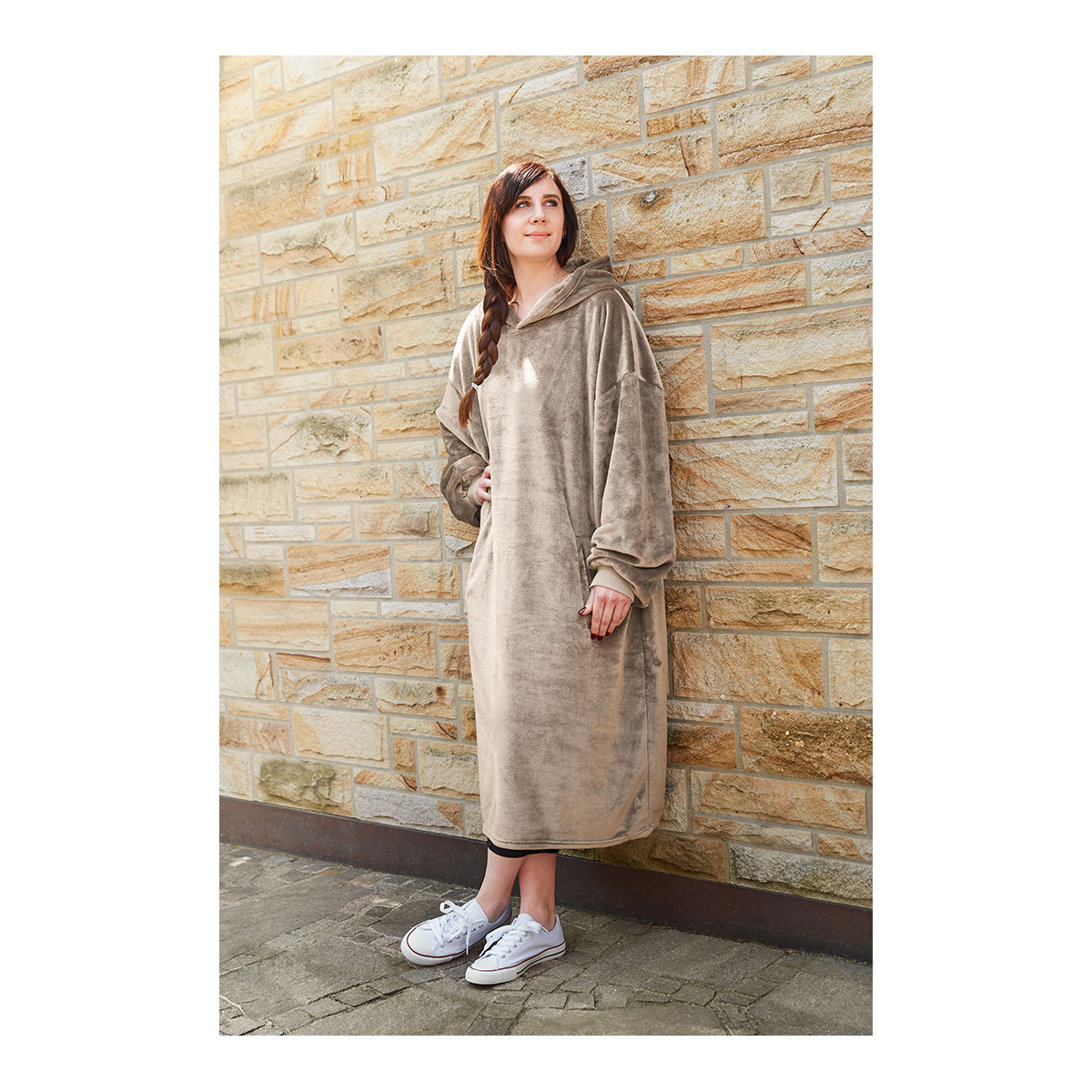 Hoodie Kuscheldecke