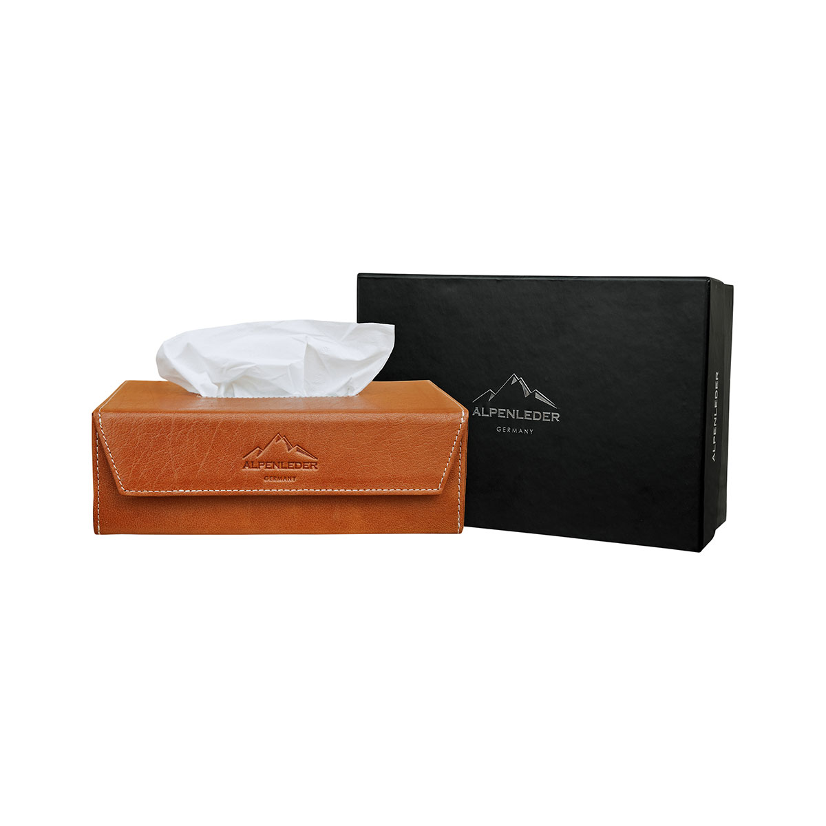 Tücherbox Cognac Tücherbox Cognac