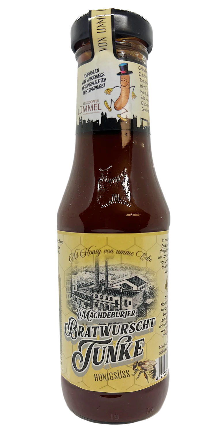 Machdeburjer Jenuss-Koffer m. Bratwurschttunke