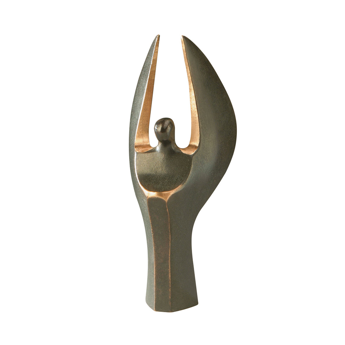 Bronzefigur Harmonie Engel 14cm