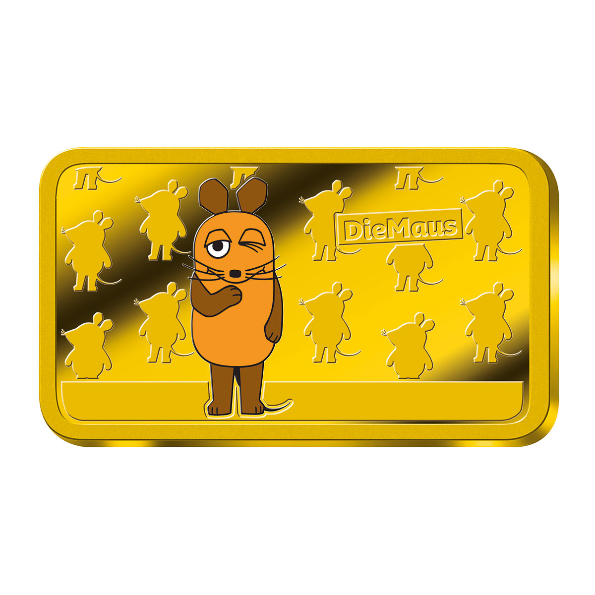 Goldbarren Die Maus