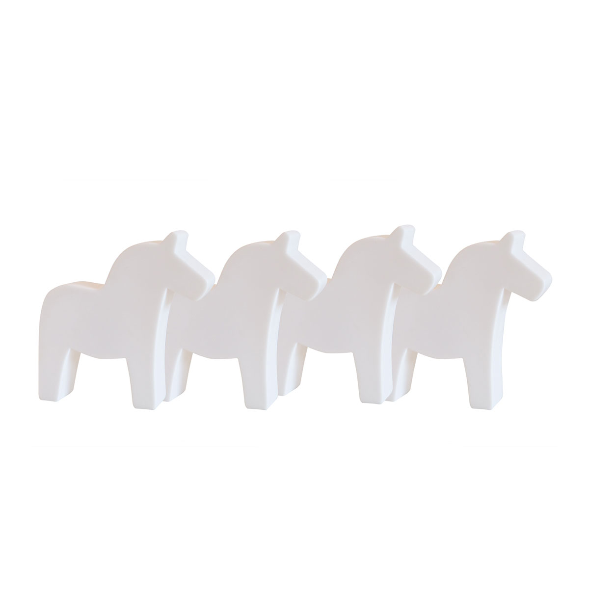 Mini Leuchten Pferde 4er Set