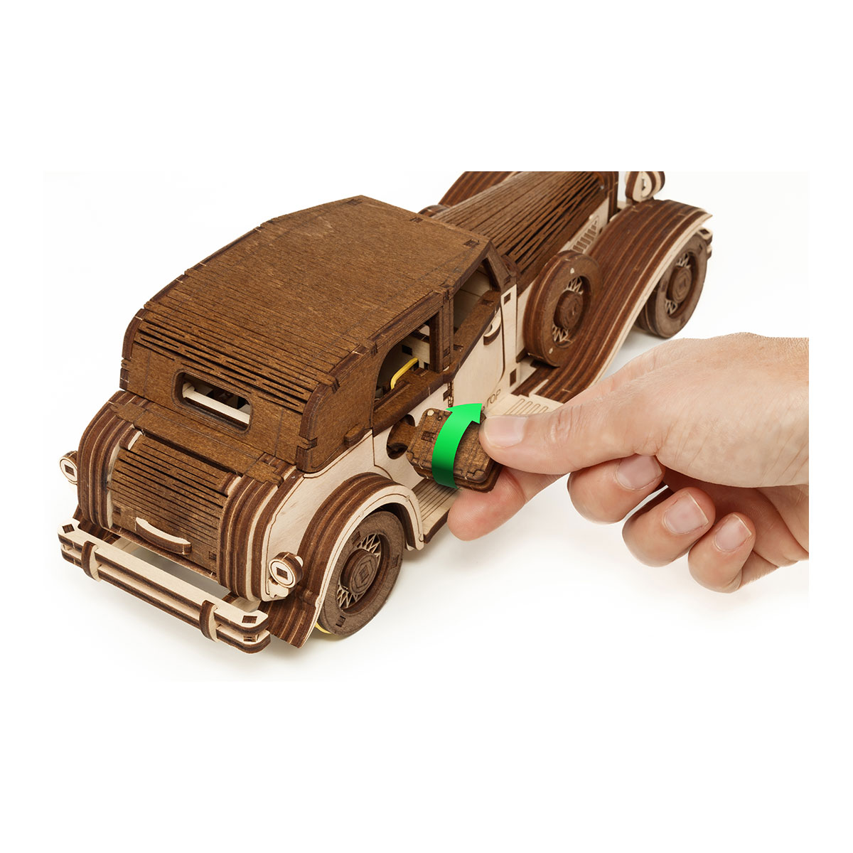 3D-Holzpuzzle, Wind Up Car Ferdinand