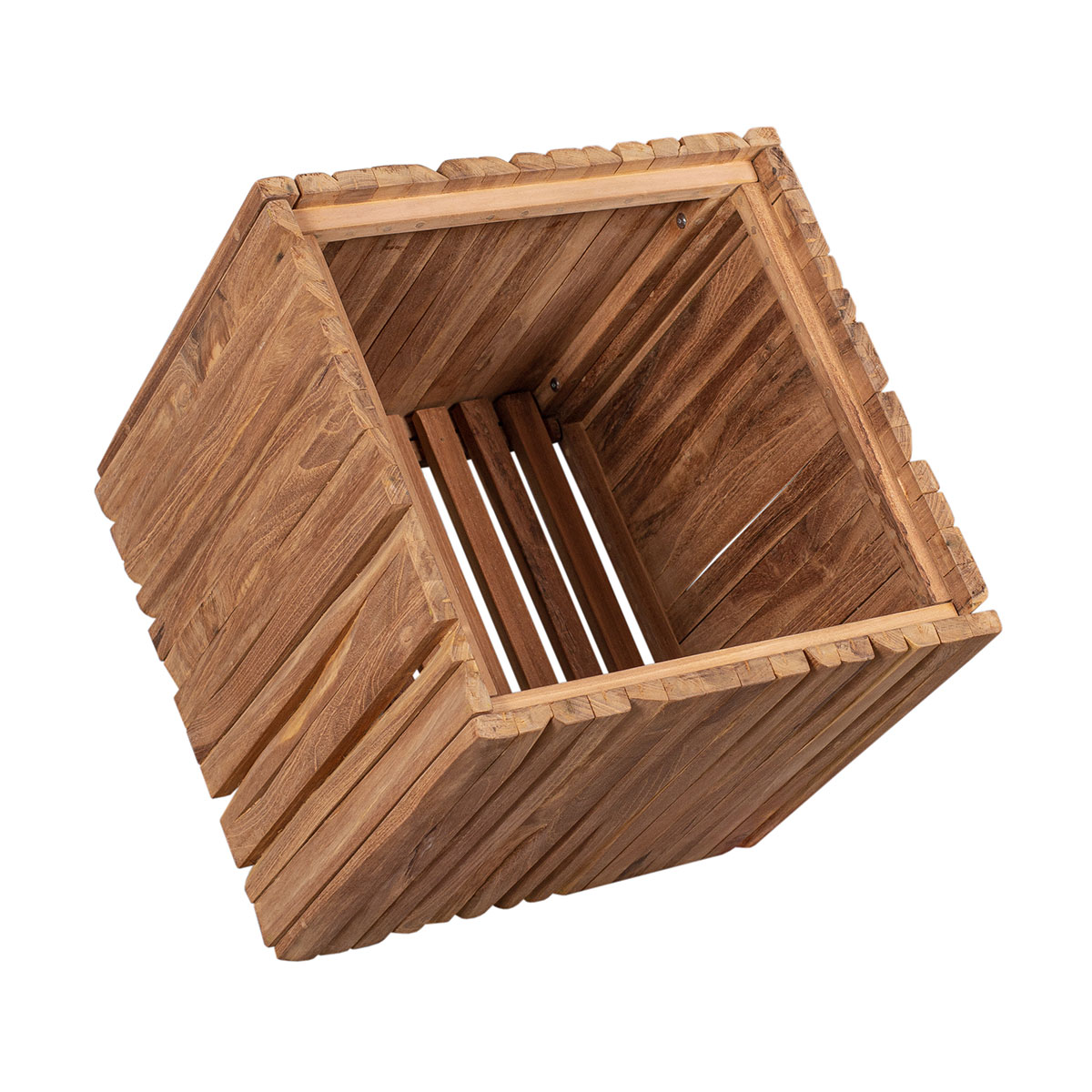 Teak-Box / -Hocker, inkl. Kissenauflage Teak-Box / -Hocker, inkl. Kissenauflage