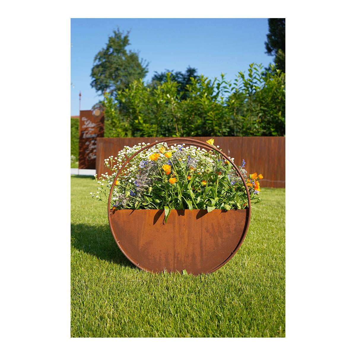 Pflanzkasten Sonja, Edelrost