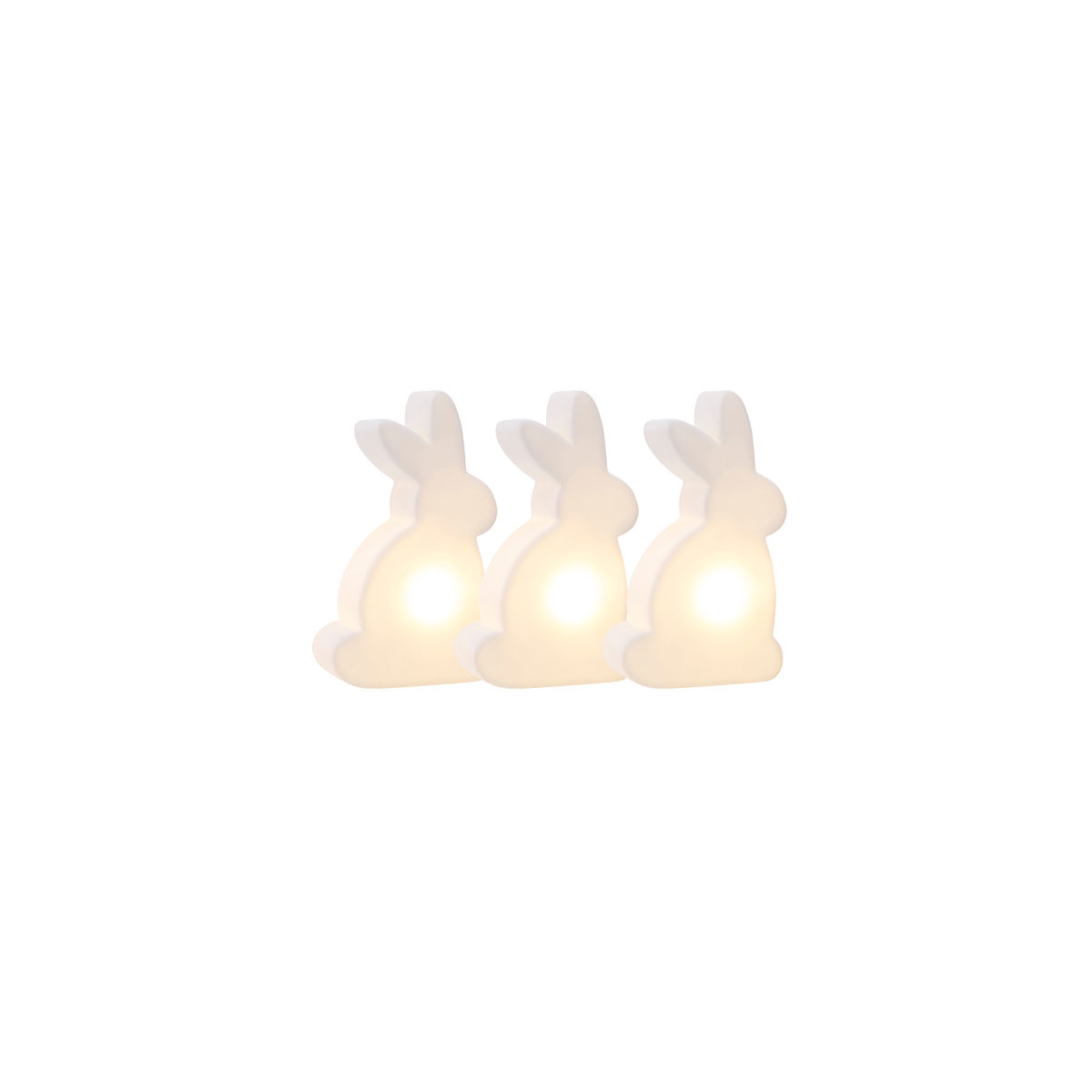 Leuchten Hasen 3er Set