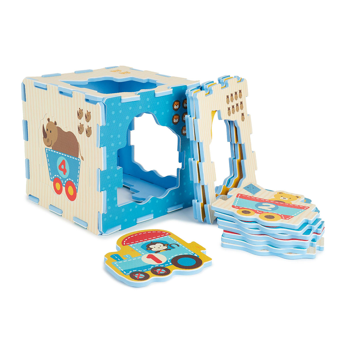Puzzlematte Tier Motivzug 18 Teile
