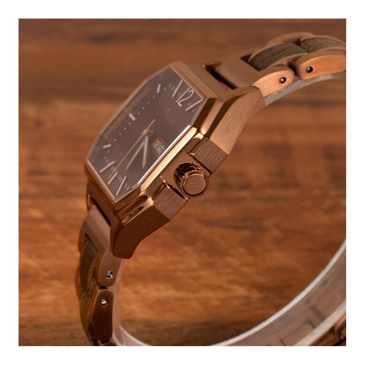 Metropolitan Berlin Armbanduhr Mooreiche