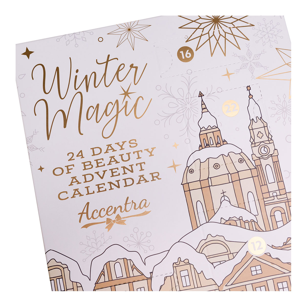 Adventskalender WINTER MAGIC in viereckiger Box