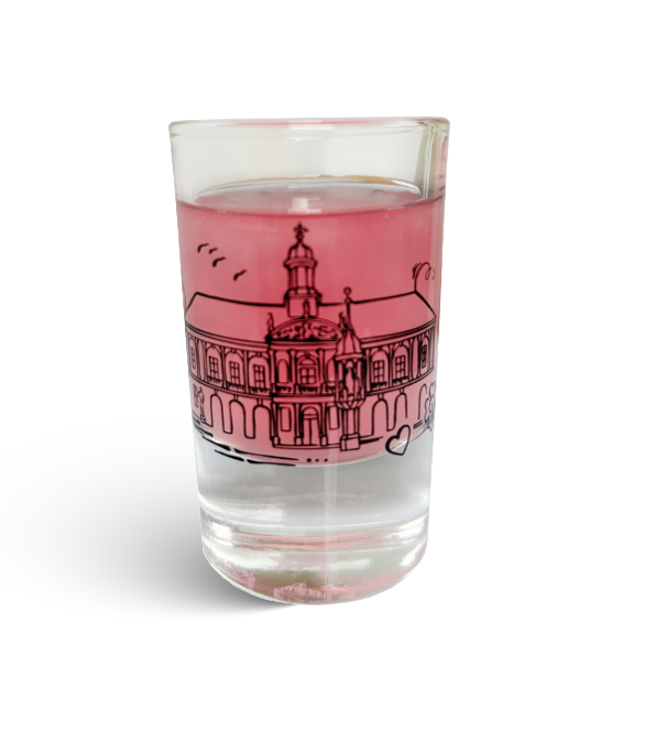 Schnapsglas Magdeburg Rathaus