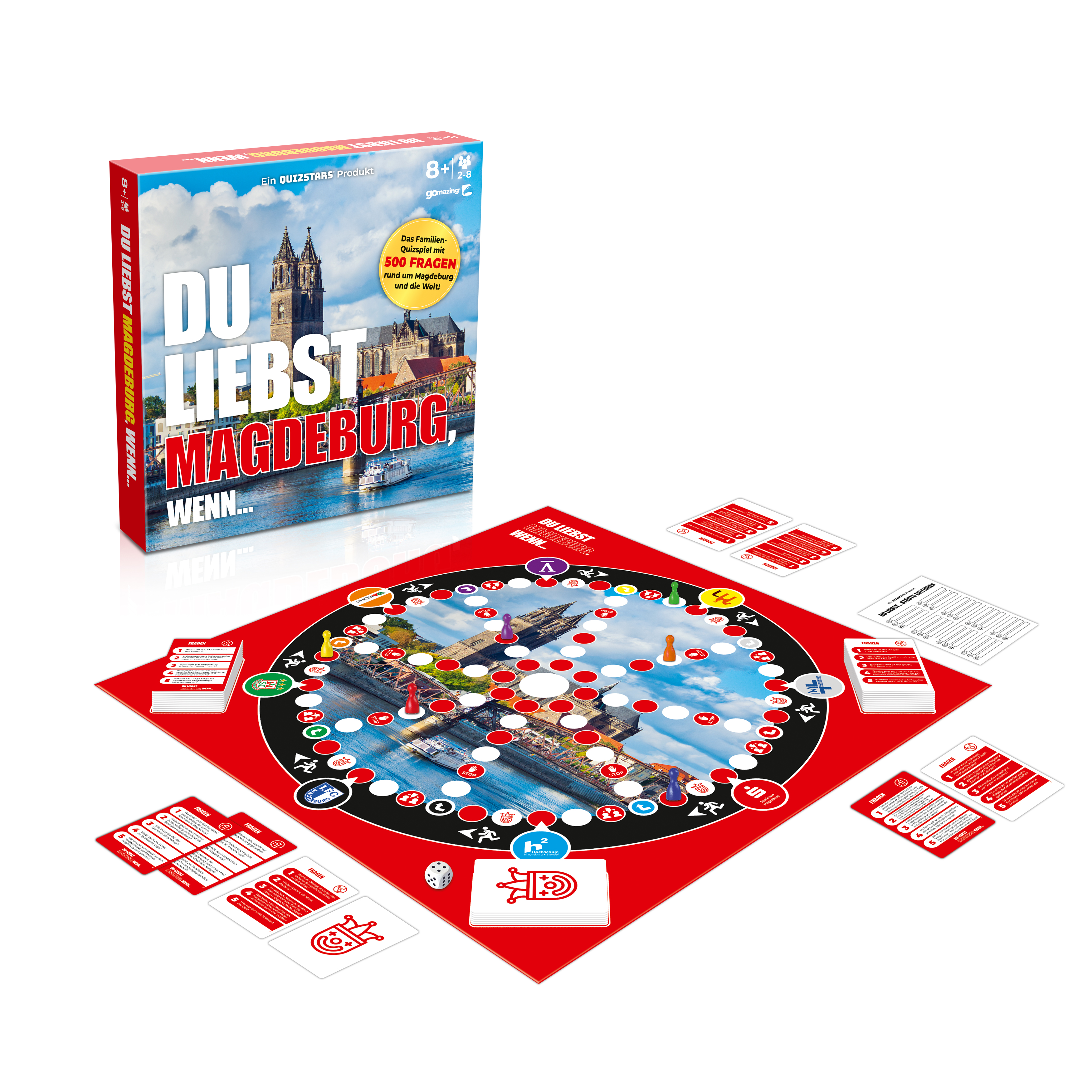 Du liebst Magdeburg - Brettspiel