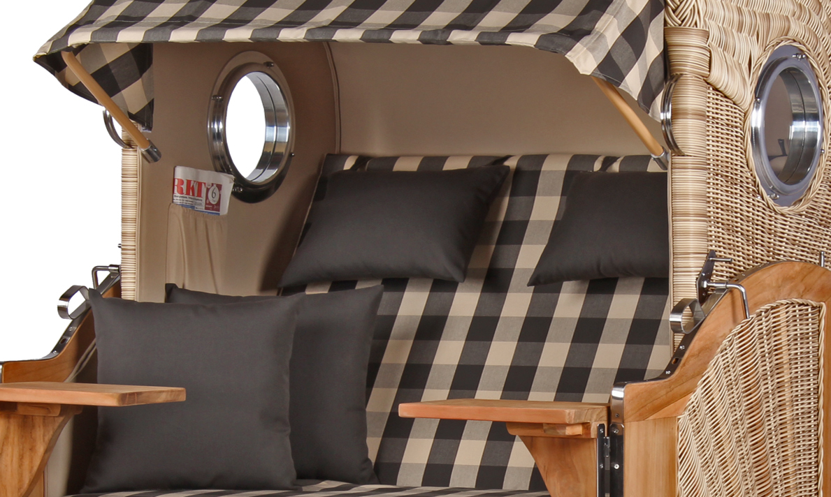 Strandkorb DÜNE 2-Sitzer