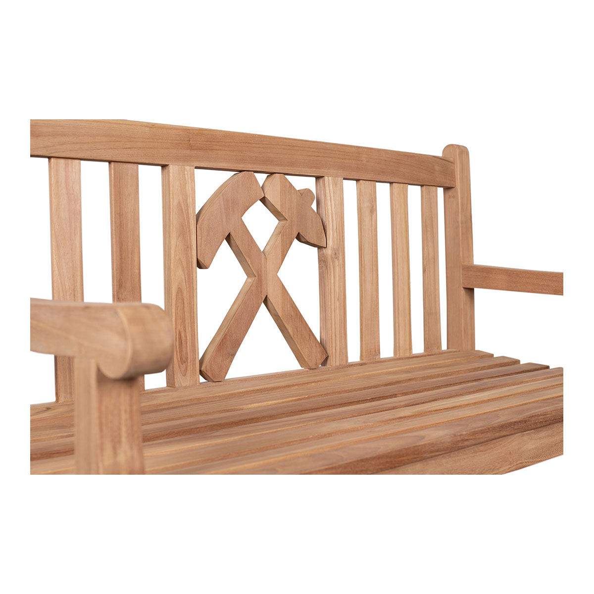 Teak-Gartenbank Hammer