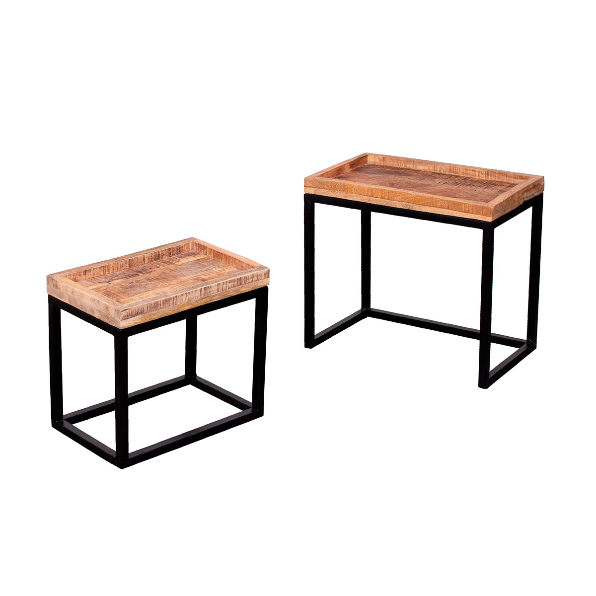 Couchtisch 2er Set Lecce Mango natur