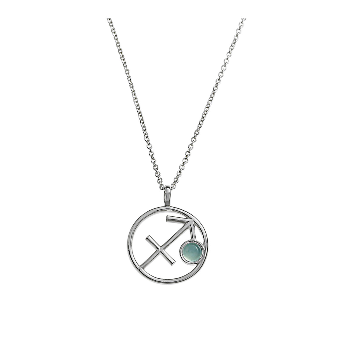 Kettenanhänger Sternzeichen mit Kette