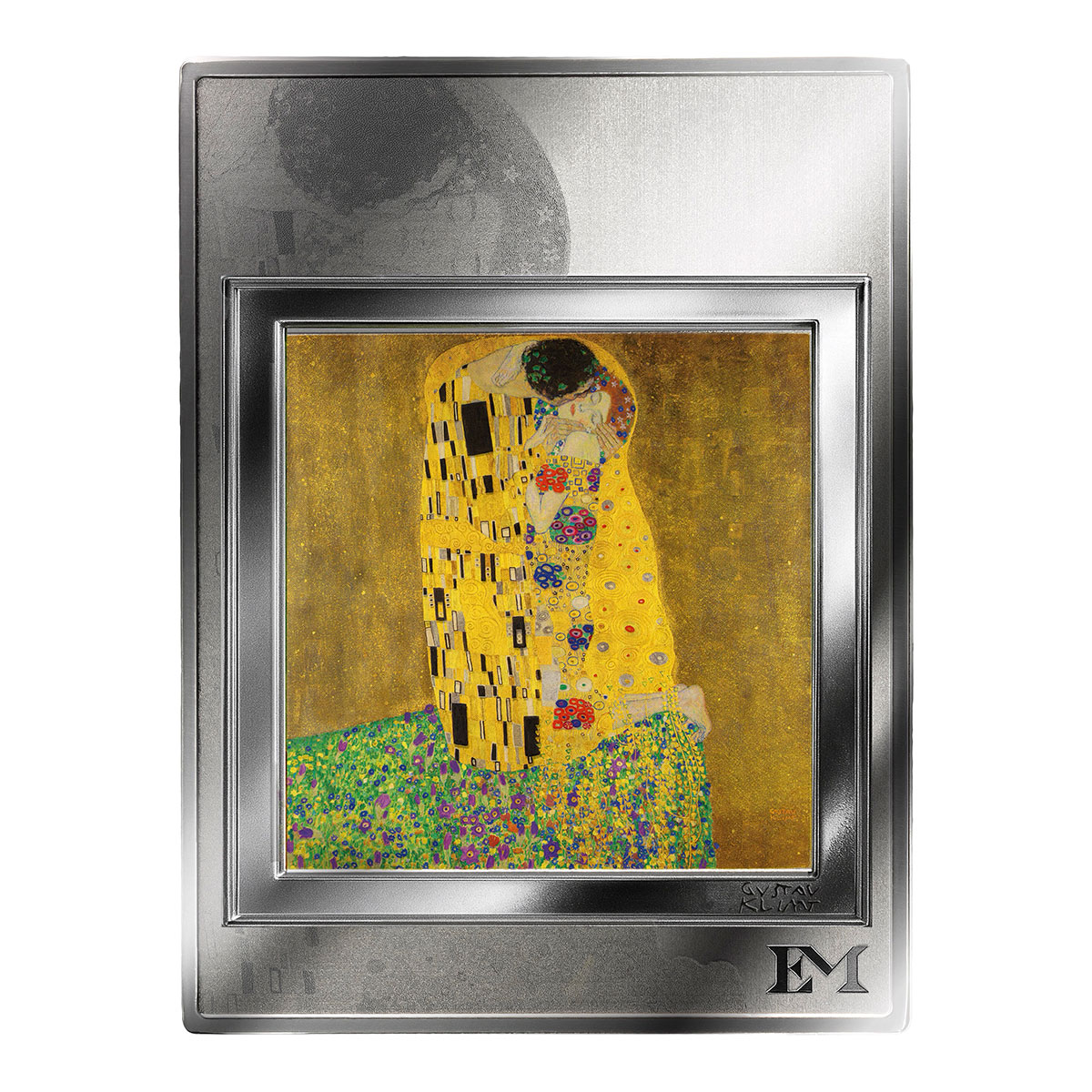 Silberbarren Ewige Meisterwerke, Der Kuss